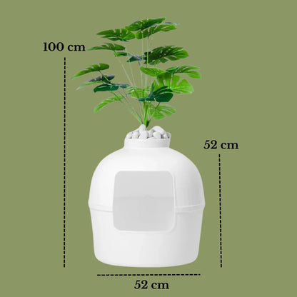 Patile 🐾 / Dekoratif Kedi Tuvaleti & Kedi Evi