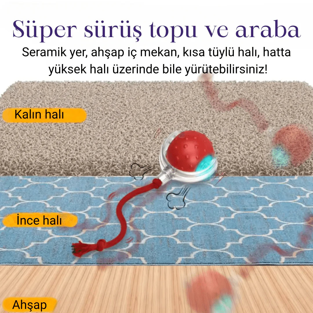 Patile 🐾 / Işıklı Otomatik Haraket eden Top
